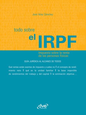cover image of Todo sobre el IRPF